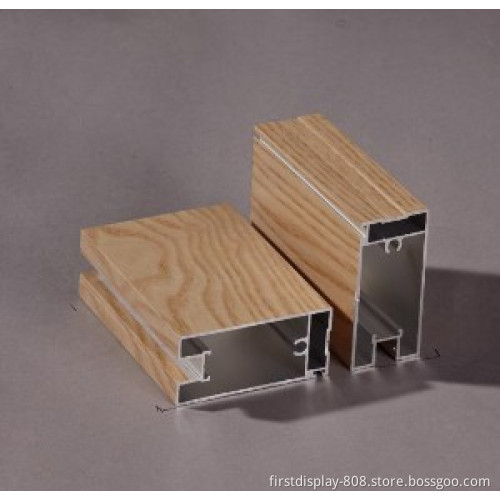 General Windows&Doors Wooden Grain Aluminum Profile